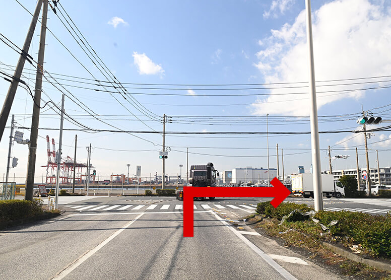 経路の写真