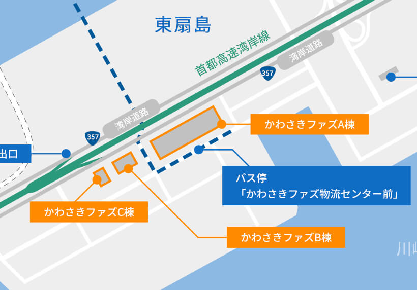 会社の地図